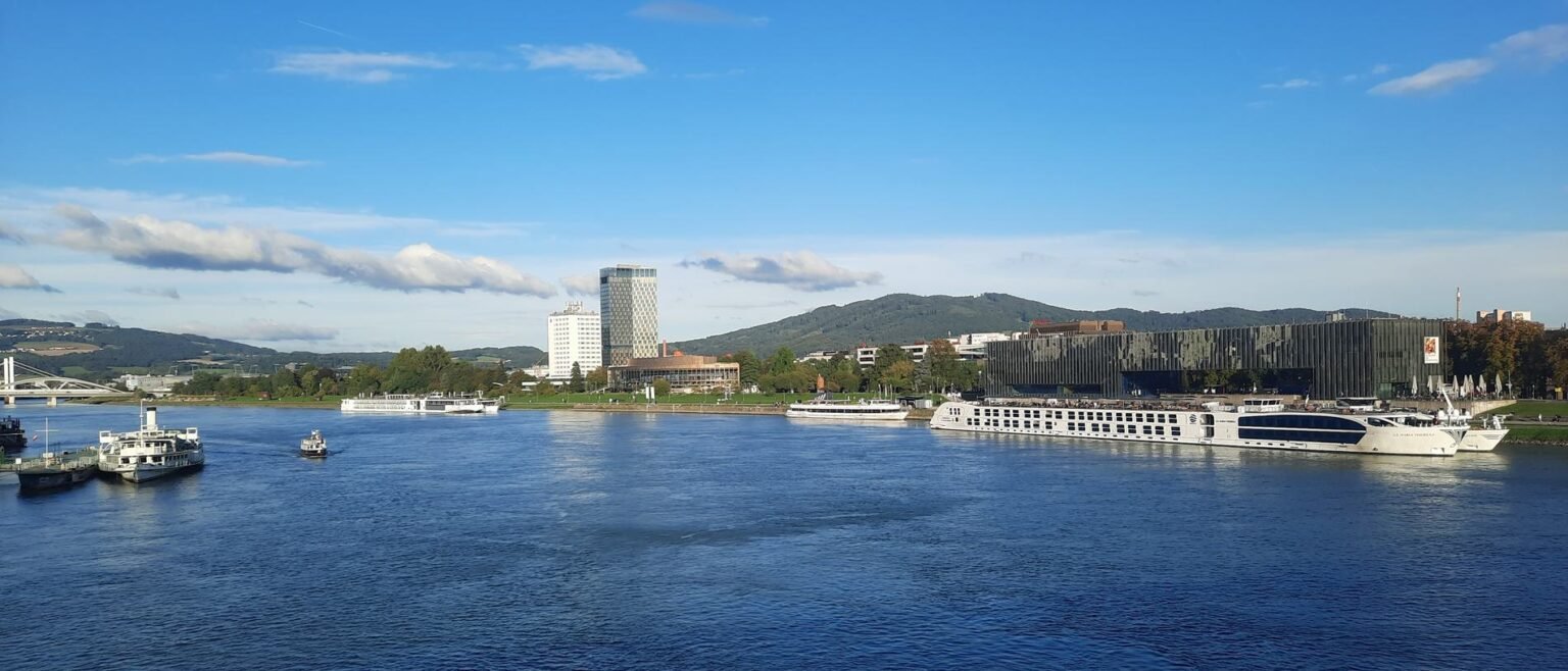 Panorama von Linz an der Donau
