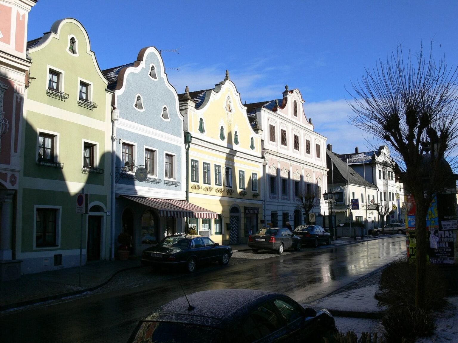 Marktplatz von Neufelden im Mühlviertel